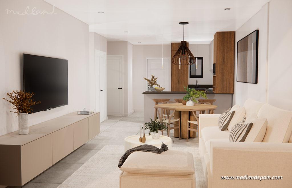 Apartament w Rojales, Alicante, Hiszpania 2 sypialnie, 76 mkw. nr 149376