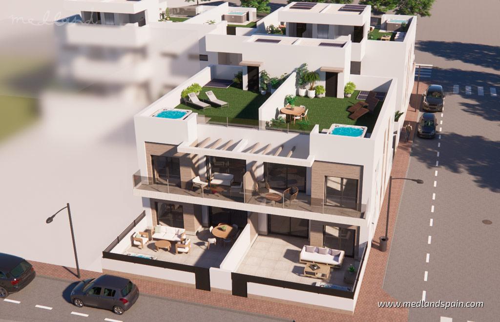 Apartament w Rojales, Alicante, Hiszpania 2 sypialnie, 76 mkw. nr 149376