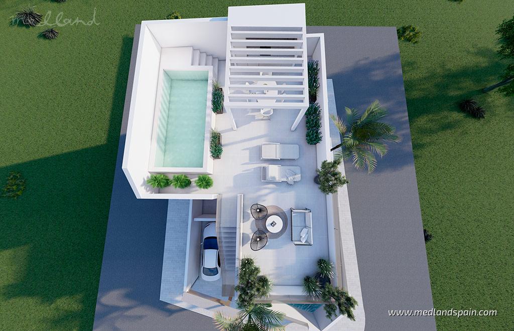Huoneisto Pilar de la Horadada, Alicante, Espanja 2 makuuhuonetta, 88 m2 No. 149374