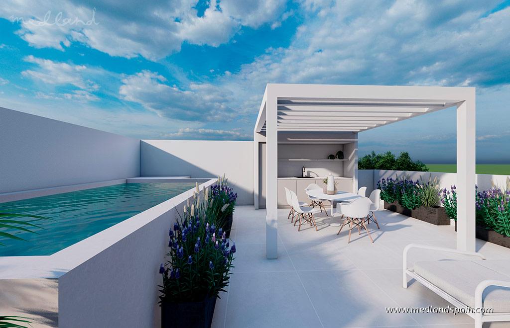 Huoneisto Pilar de la Horadada, Alicante, Espanja 2 makuuhuonetta, 88 m2 No. 149374