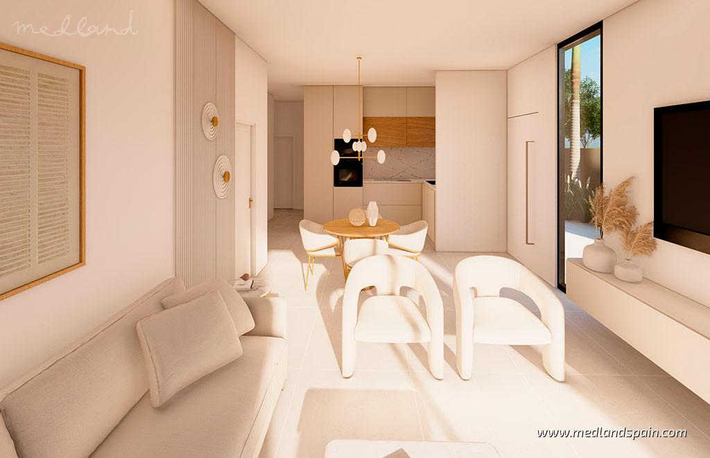 Huoneisto Pilar de la Horadada, Alicante, Espanja 2 makuuhuonetta, 90 m2 No. 149373