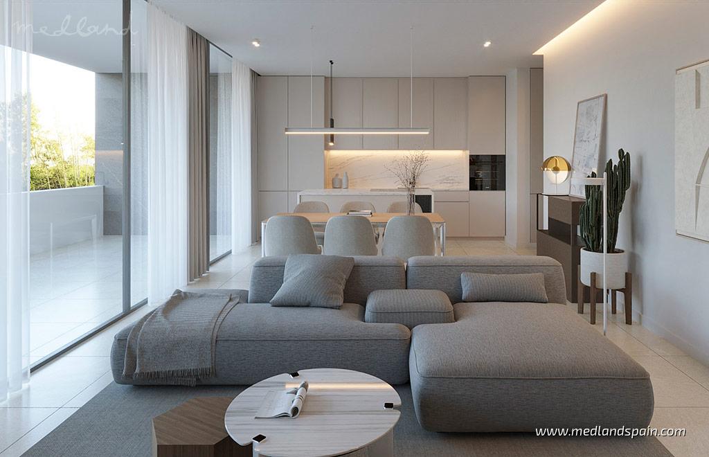 Wohnung in La Nucia, Alicante, Spanien 3 Schlafzimmer, 100 m2 Nr. 195492