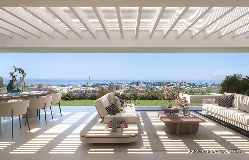 Appartamento a Benahavis, Malaga, Spagna 3 camere da letto, 174 mq. N° 195497