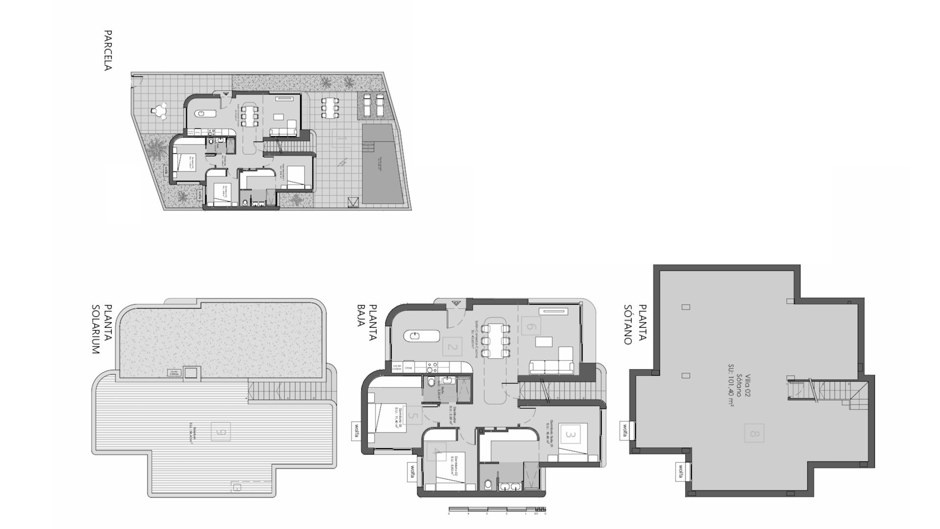 Villa Golden Green Villas, Los Alcazares, Murcia, Spānijā 3 istabas, 224.6 m2 Nr. 156182
