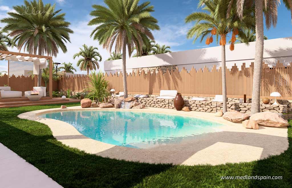 Villa i Murcia, Spanien 2 sovrum, 143 kvm. Nr. 105188