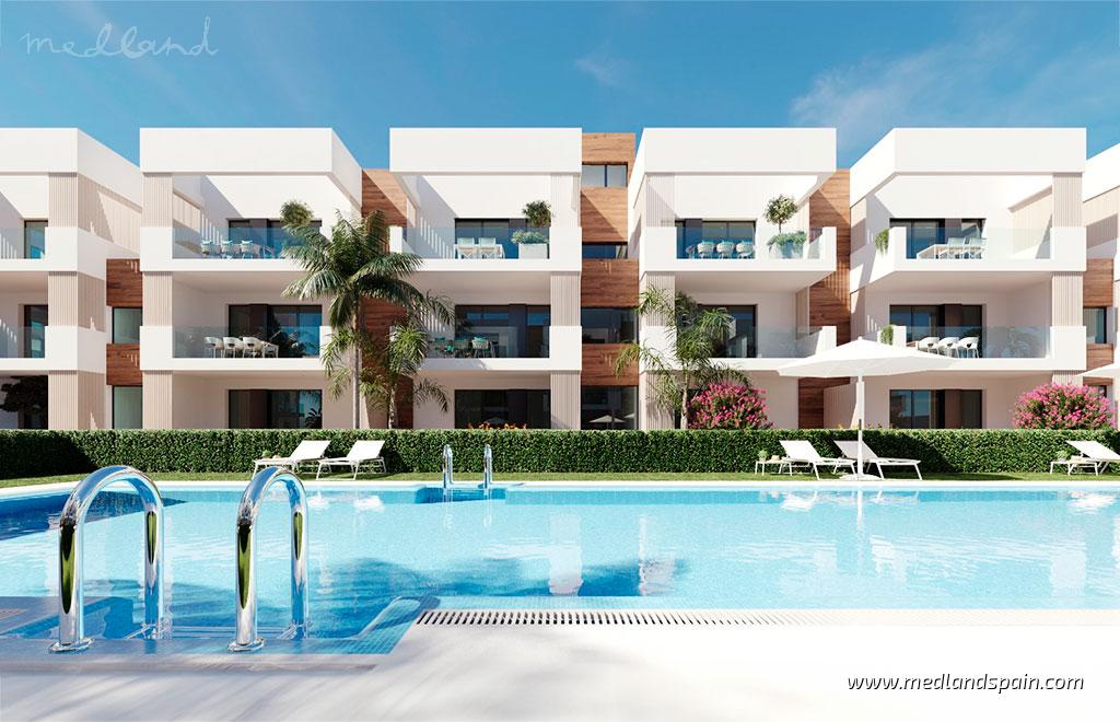 Wohnung in Lo Pagan, Murcia, Spanien 3 Schlafzimmer, 133 m2 Nr. 105194