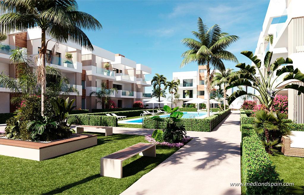 Wohnung in Lo Pagan, Murcia, Spanien 3 Schlafzimmer, 133 m2 Nr. 105194