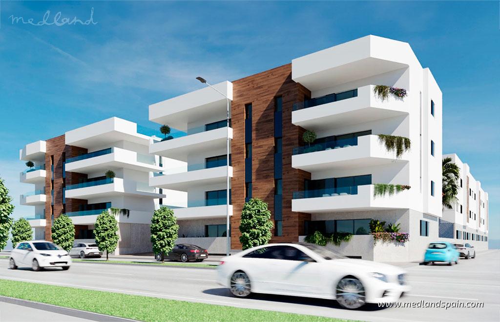 Wohnung in Lo Pagan, Murcia, Spanien 3 Schlafzimmer, 133 m2 Nr. 105194
