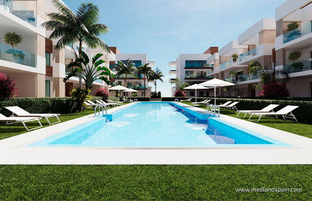 Wohnung in Lo Pagan, Murcia, Spanien 3 Schlafzimmer, 133 m2 Nr. 105194