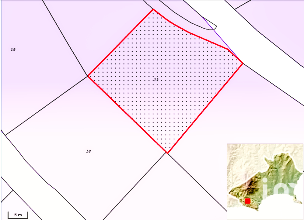 Land in Calp, Alicante, Spanien 605 m2 Nr. 186176