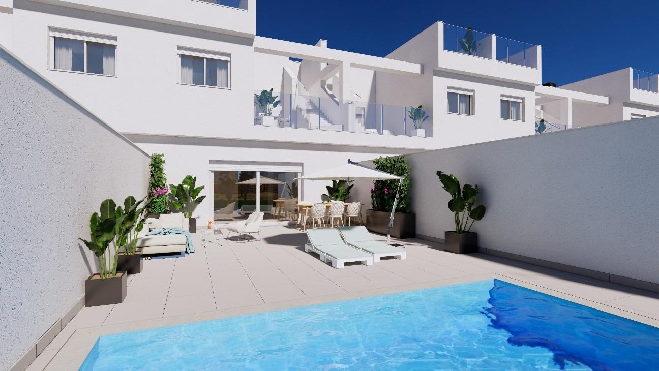 Paritalo Los Alcazares, Murcia, Espanja 3 makuuhuonetta, 135 m2 No. 143255
