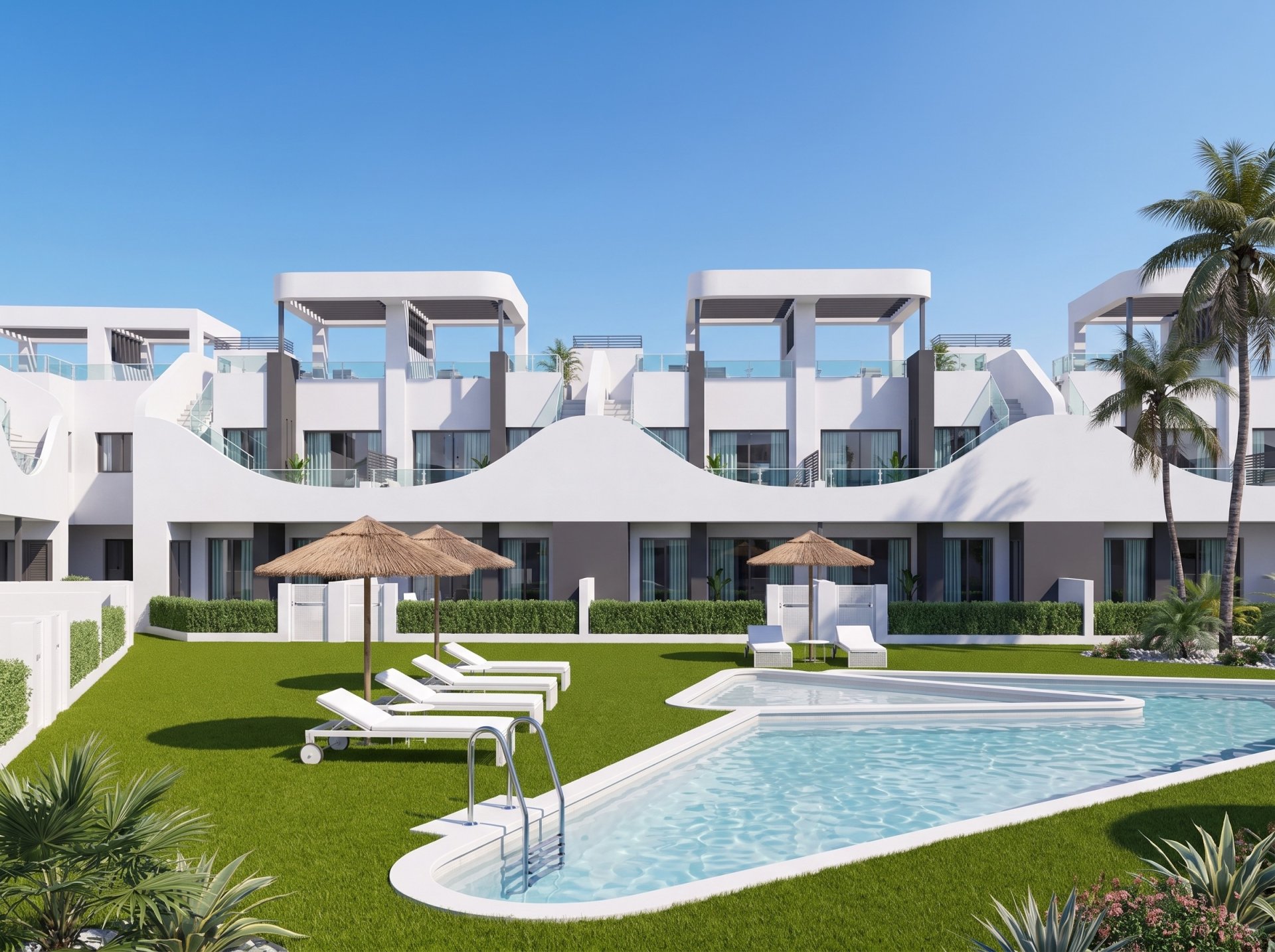 Bungalow in San Fulgencio, Alicante, Spanien 3 Schlafzimmer, 87 m2 Nr. 136446