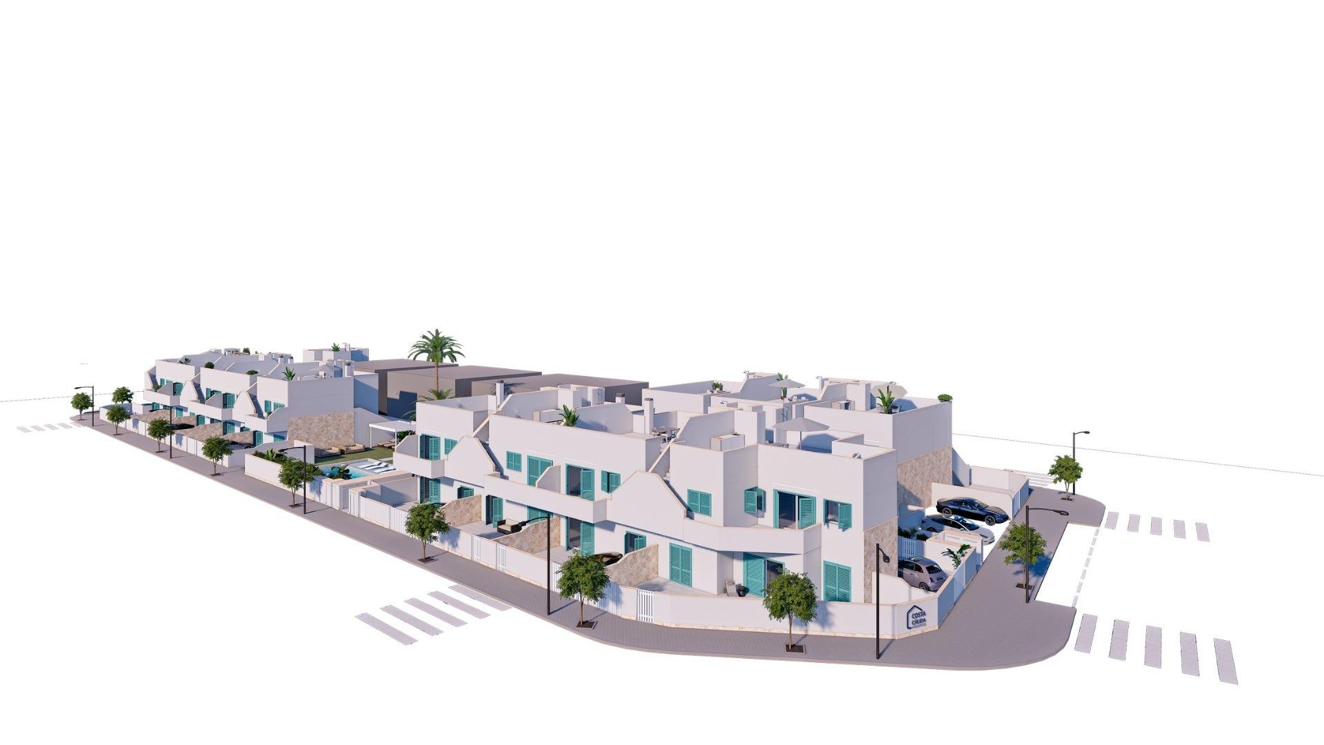 Bungalow à Pilar de la Horadada, Alicante, Espagne 3 chambres, 82 m2 No. 193119