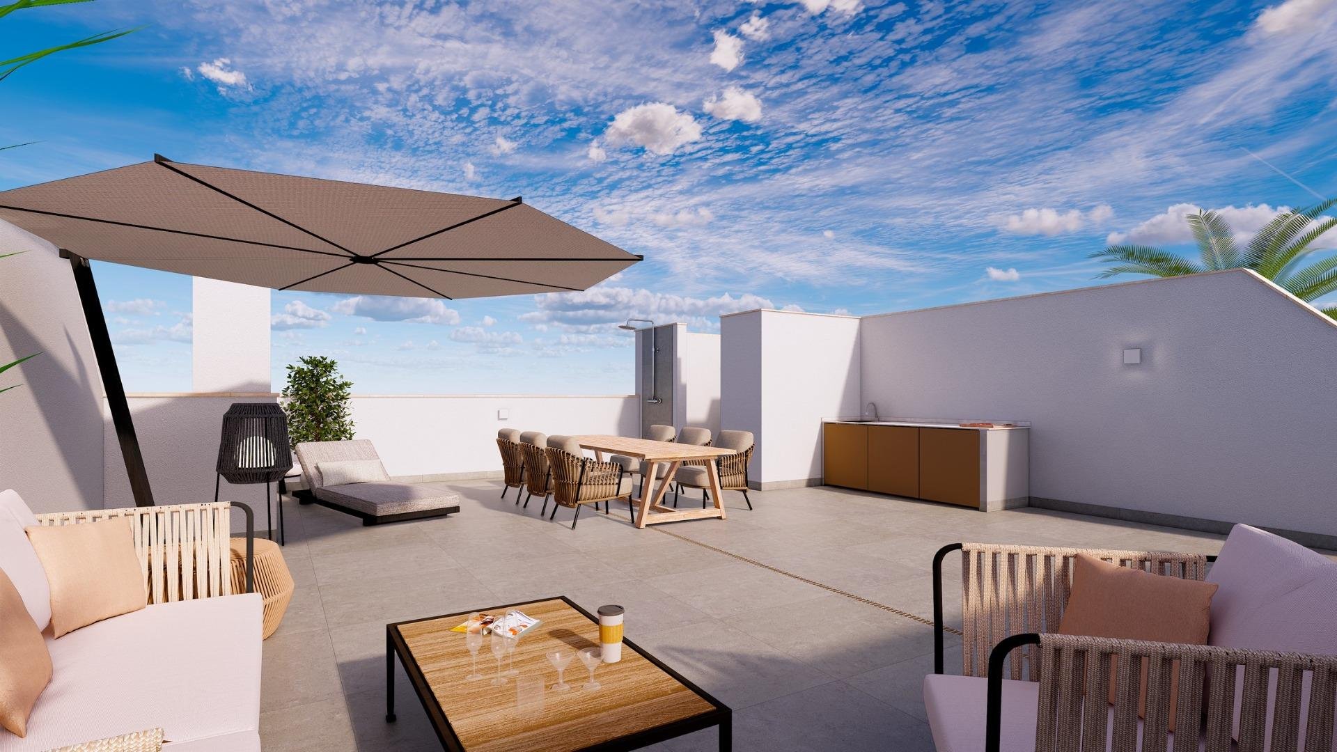 Bungalow à Pilar de la Horadada, Alicante, Espagne 3 chambres, 83 m2 No. 193118