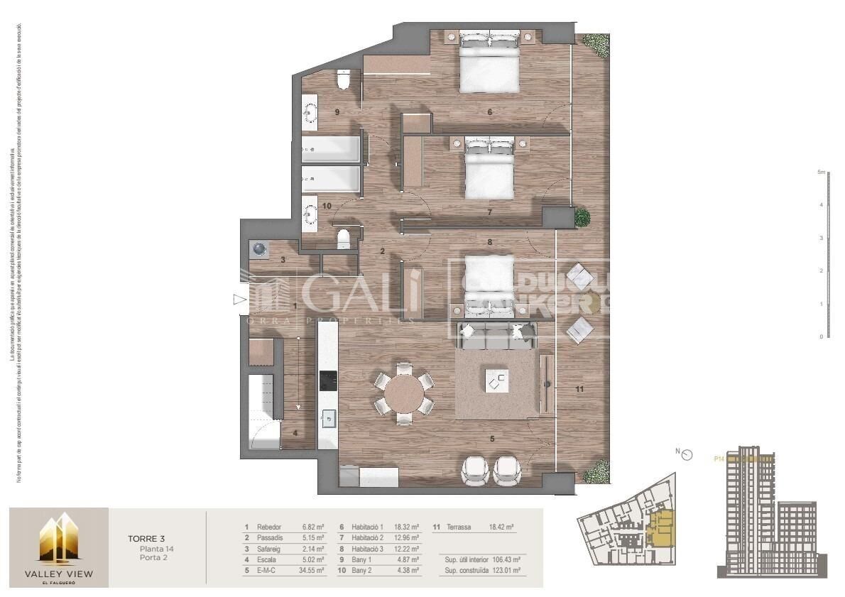 Duplex in Principado De Andorra (Ninguna Poblacion Tiene C.P.), Lleida, Spain 3 bedrooms, 228 sq.m. No. 178943