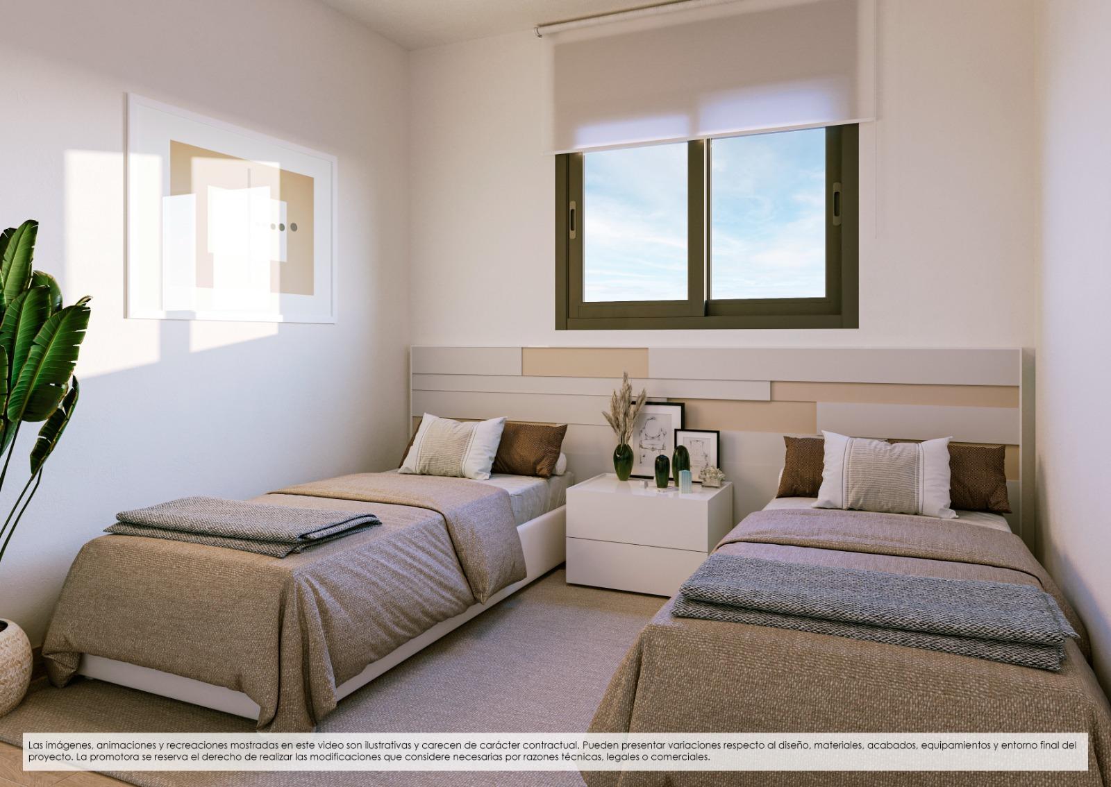 Dzīvoklis Finestrat, Alicante, Spānijā 2 istabas, 77.94 m2 Nr. 166687