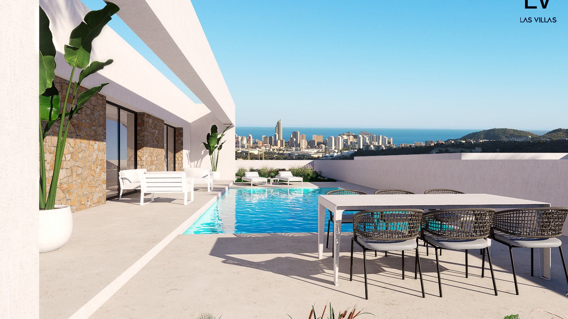 LAS VILLAS Benidorm, Alicante, Spānijā Nr. 177361