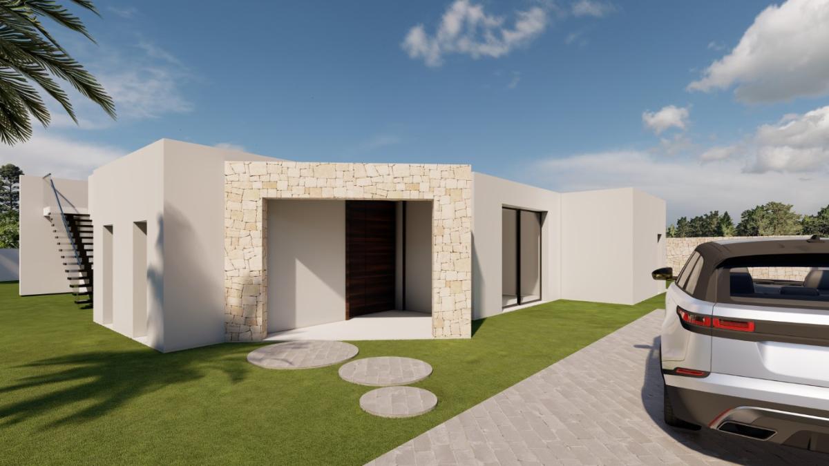 Villa i Calpe, Alicante, Spanien 3 sovrum, 164 kvm. Nr. 80635