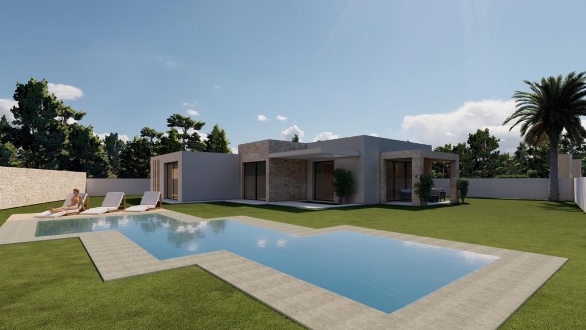 Villa i Calpe, Alicante, Spanien 3 sovrum, 164 kvm. Nr. 80635