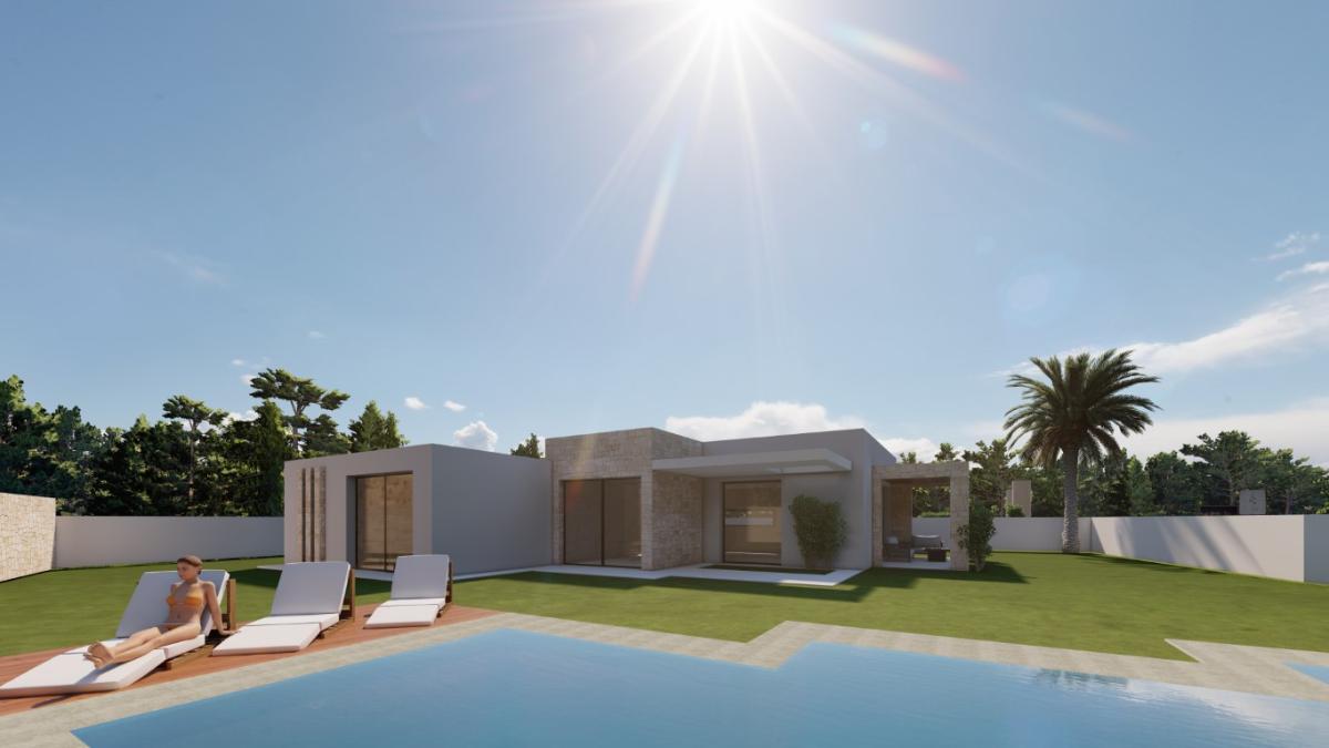 Villa i Calpe, Alicante, Spanien 3 sovrum, 164 kvm. Nr. 80635