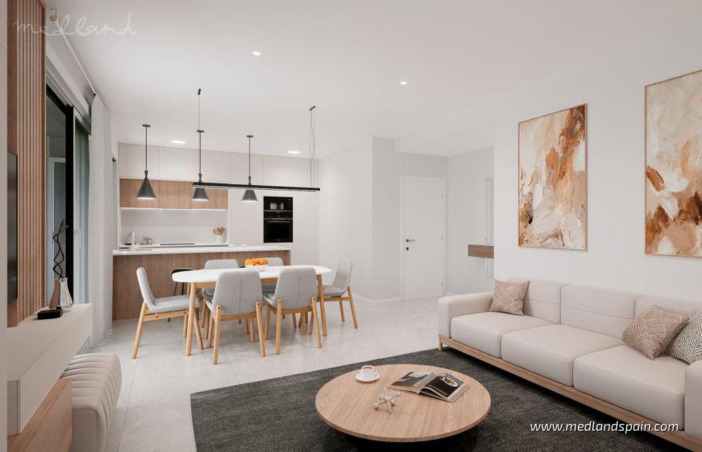 Apartment à Los Alcazares, Murcia, Espagne 3 chambres, 106 m2 No. 150033