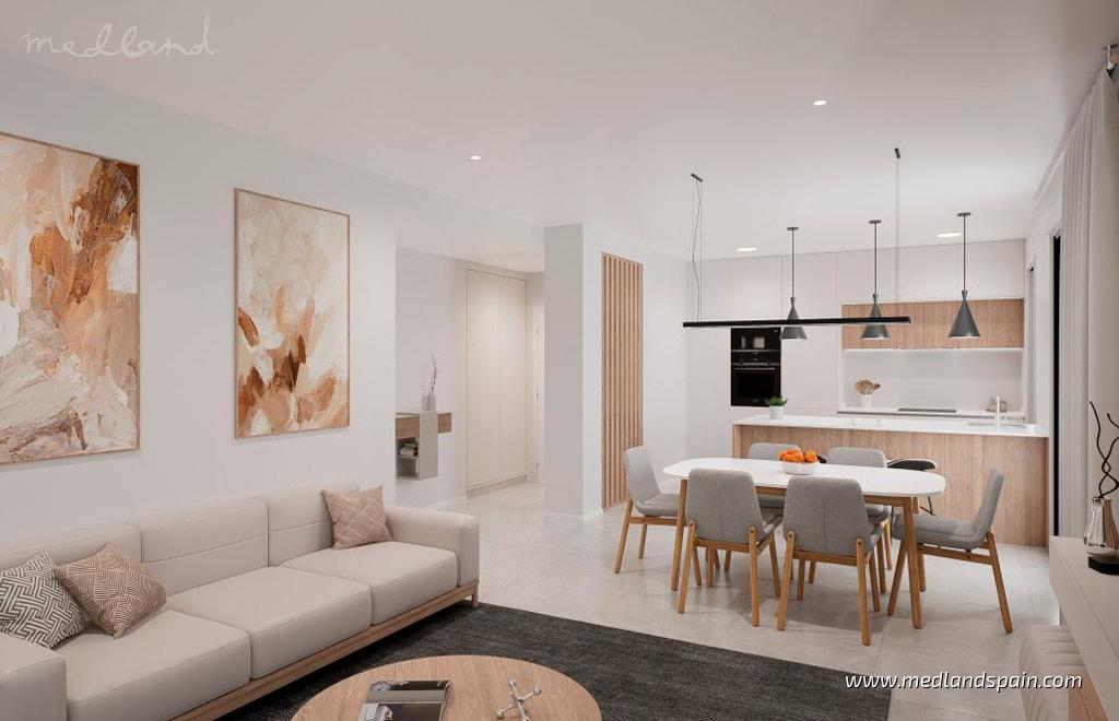 Apartment à Los Alcazares, Murcia, Espagne 3 chambres, 106 m2 No. 150033