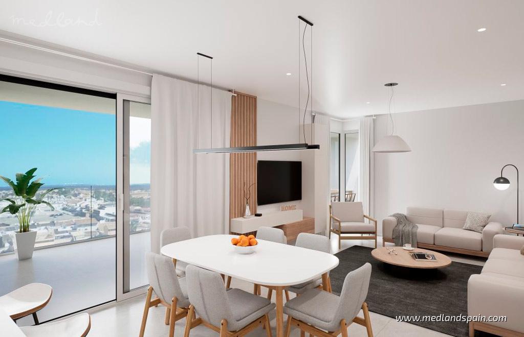 Apartment à Los Alcazares, Murcia, Espagne 3 chambres, 106 m2 No. 150033