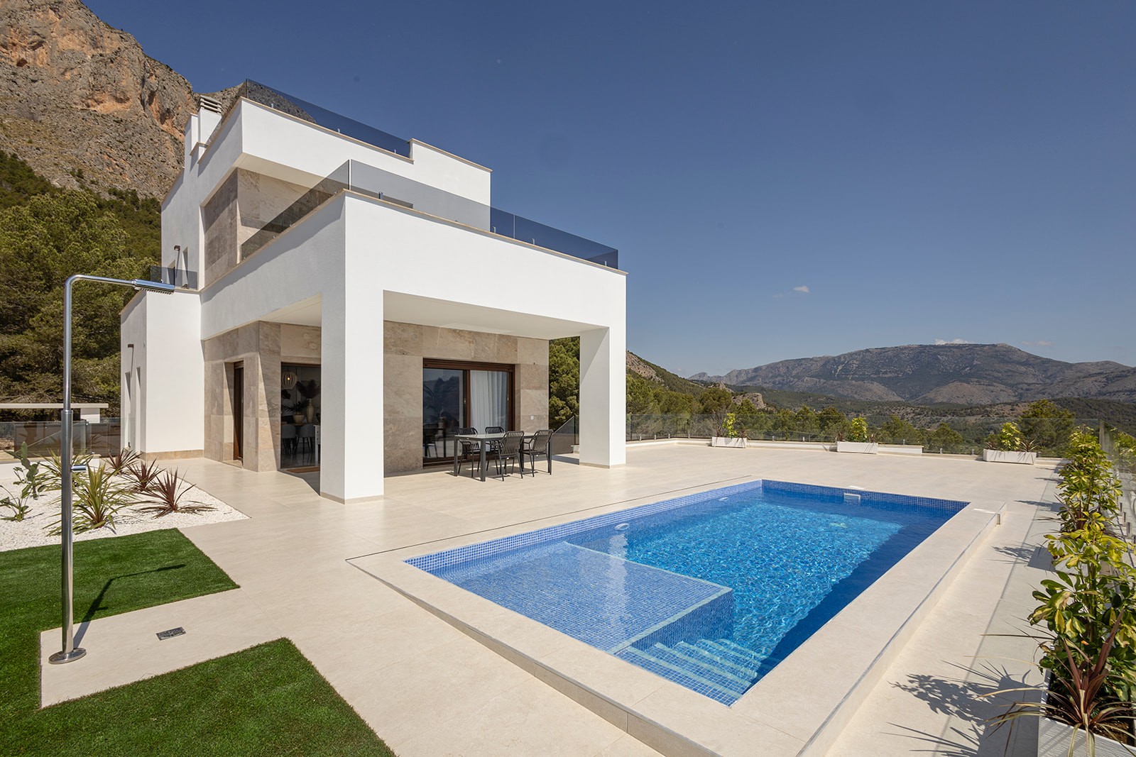 Villa en Polop, Alicante, España 3 dormitorios, 129 m2 No. 112375