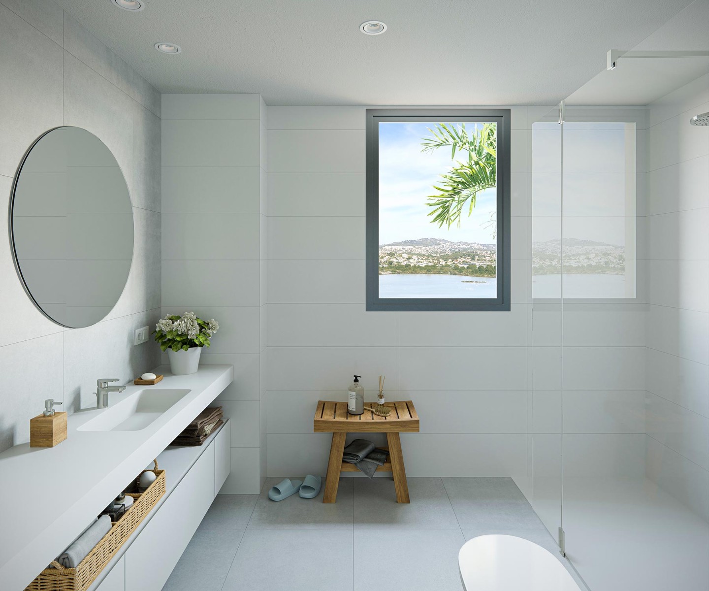 Appartamento a Calpe, Alicante, Spagna 2 camere da letto, 77 mq. N° 155203