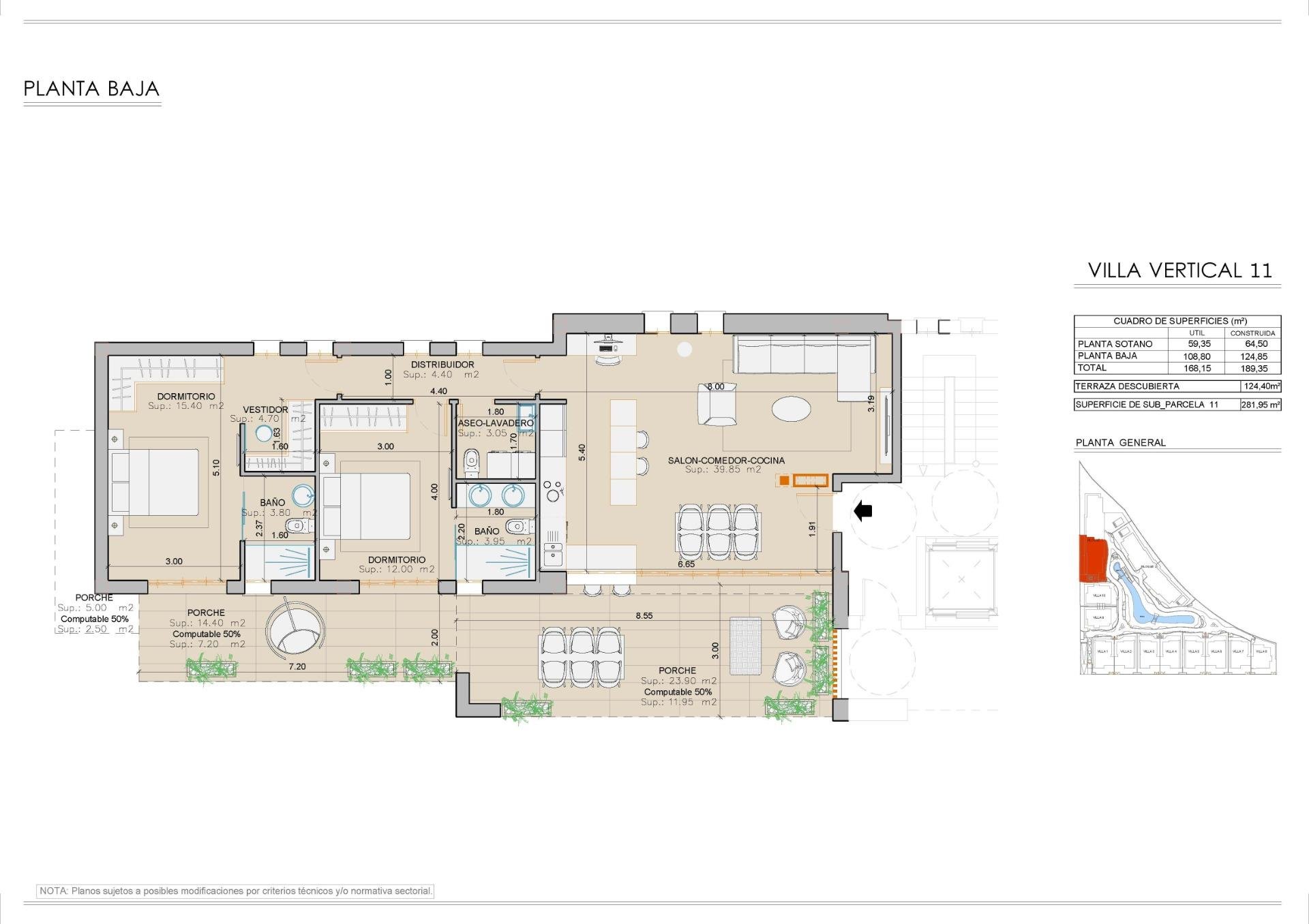 Bungalow in Pulpi, Almeria, Spanien 2 Schlafzimmer, 189 m2 Nr. 137456