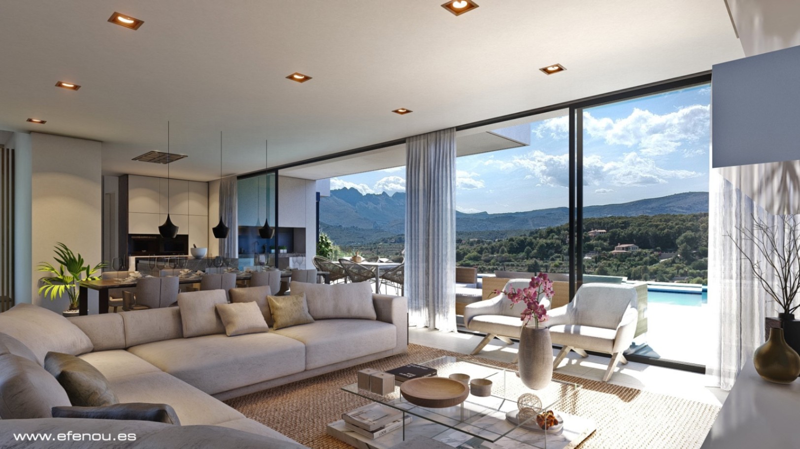 Villa Calpe, Alicante, Spānijā 3 istabas, 209 m2 Nr. 148385