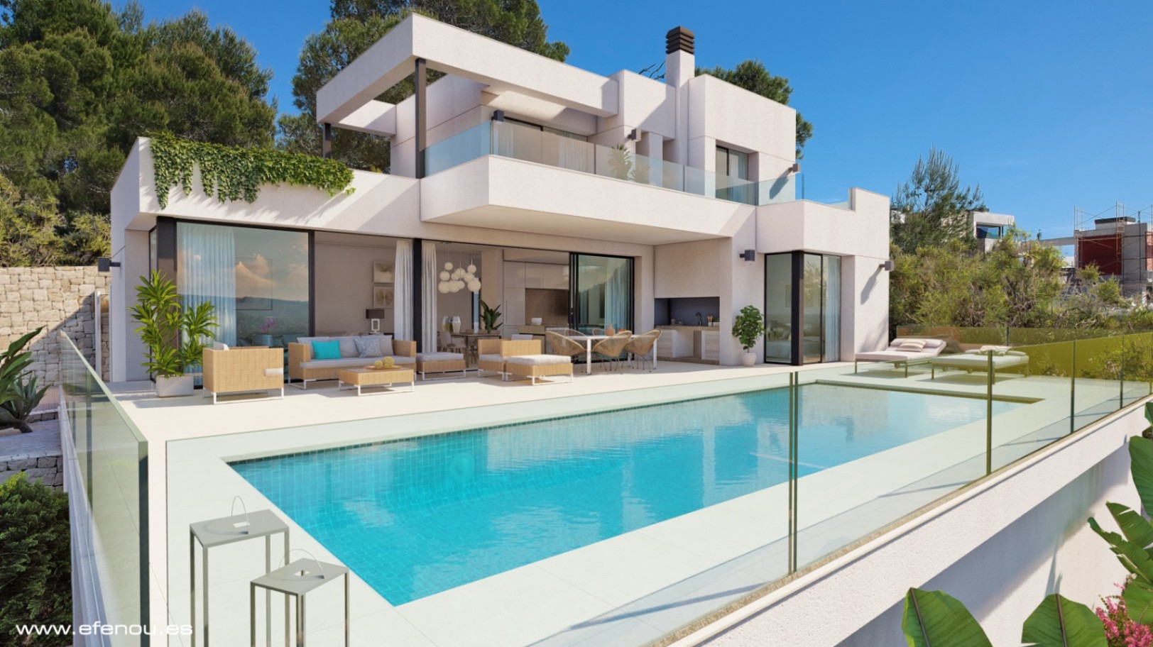 Villa Calpe, Alicante, Spānijā 3 istabas, 209 m2 Nr. 148385
