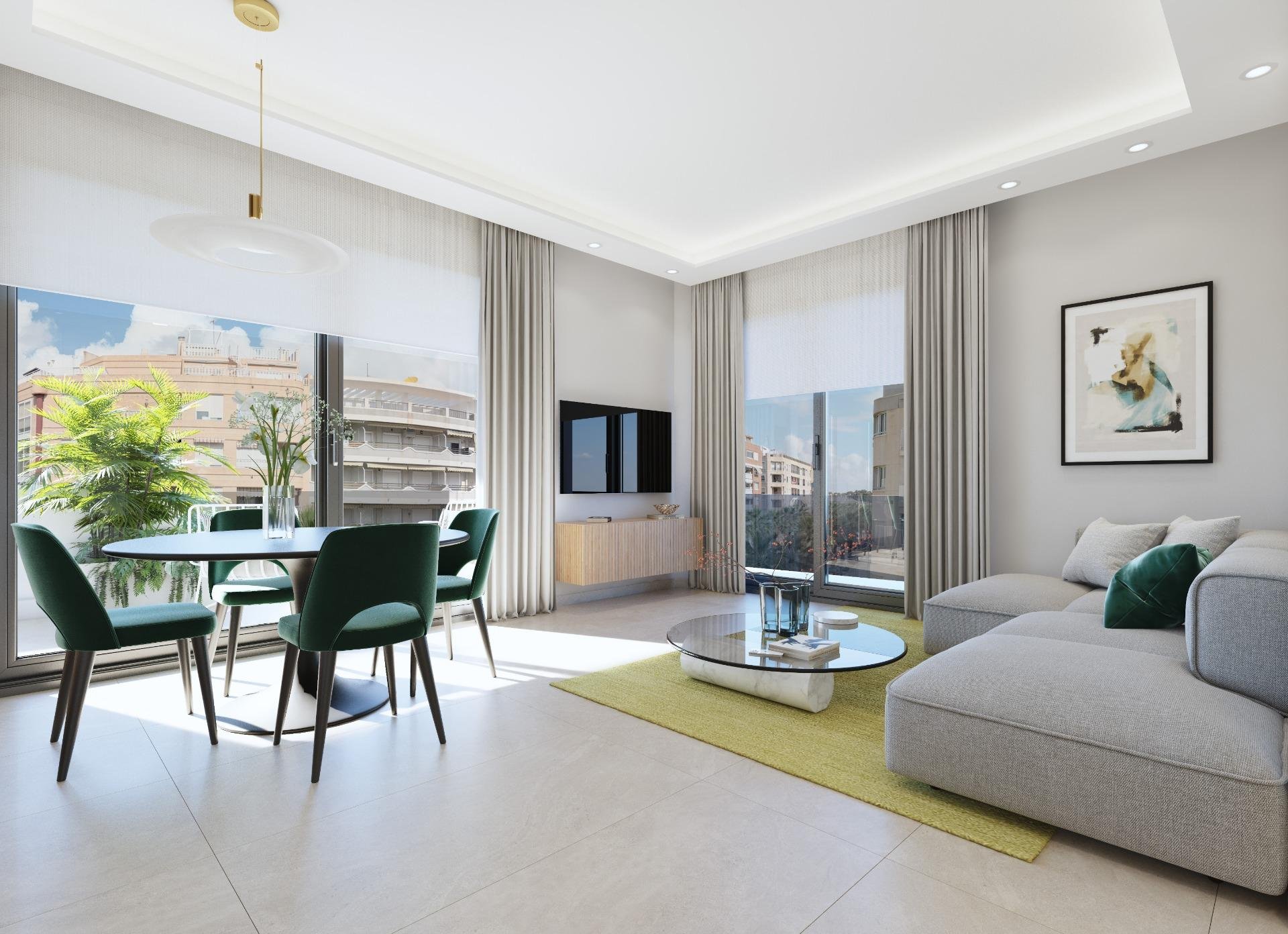 Apartamento en Guardamar del Segura, Alicante, España 2 dormitorios, 77 m2 No. 189825