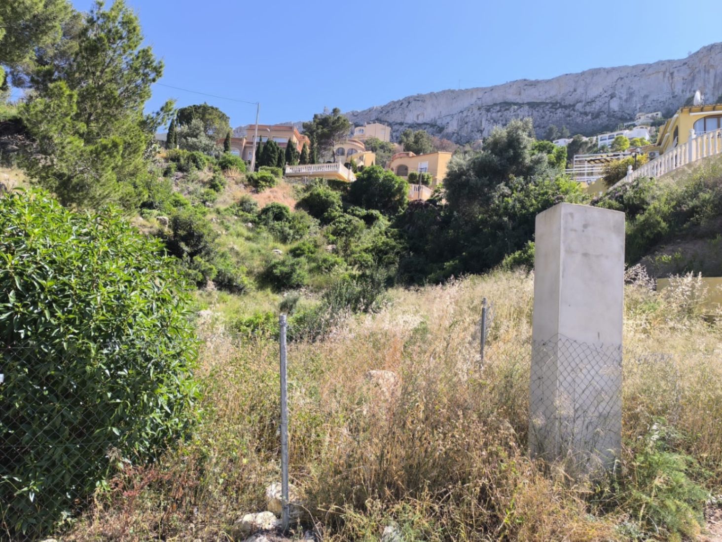 Tomt i Calpe, Alicante, Spanien 1062 kvm. Nr. 183515