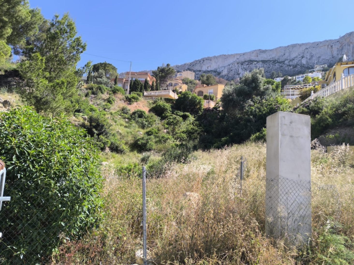 Tomt i Calpe, Alicante, Spanien 1062 kvm. Nr. 183515