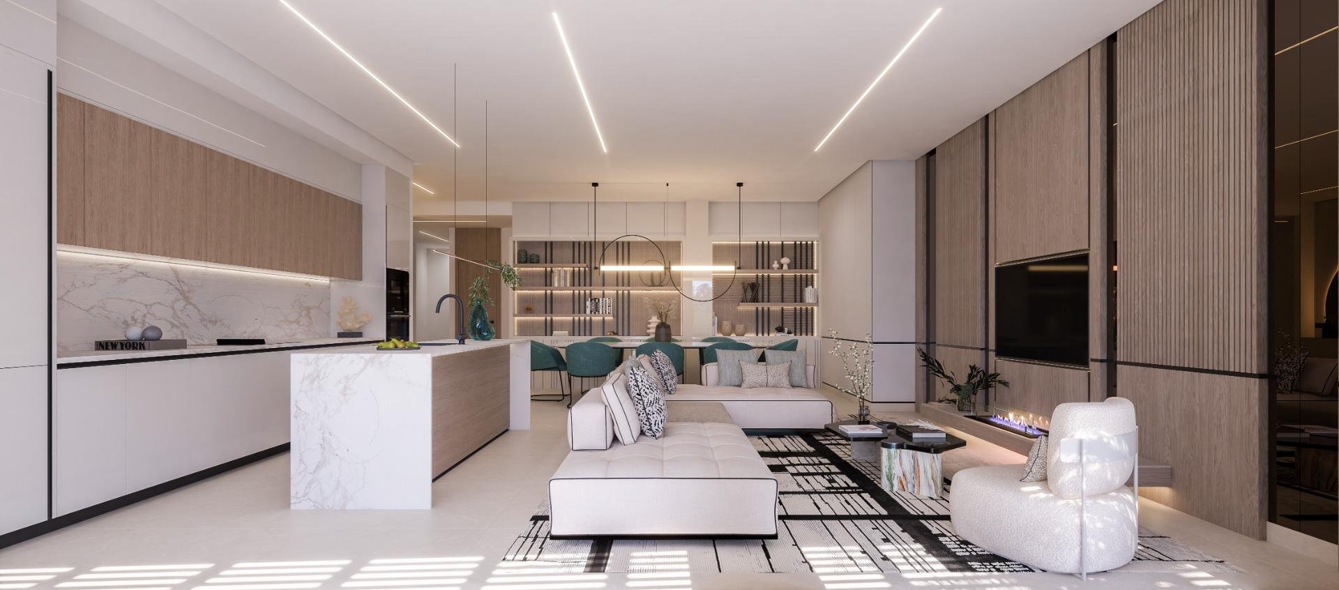 Takvåning i Benahavis, Malaga, Spanien 2 sovrum, 104 kvm. Nr. 169748