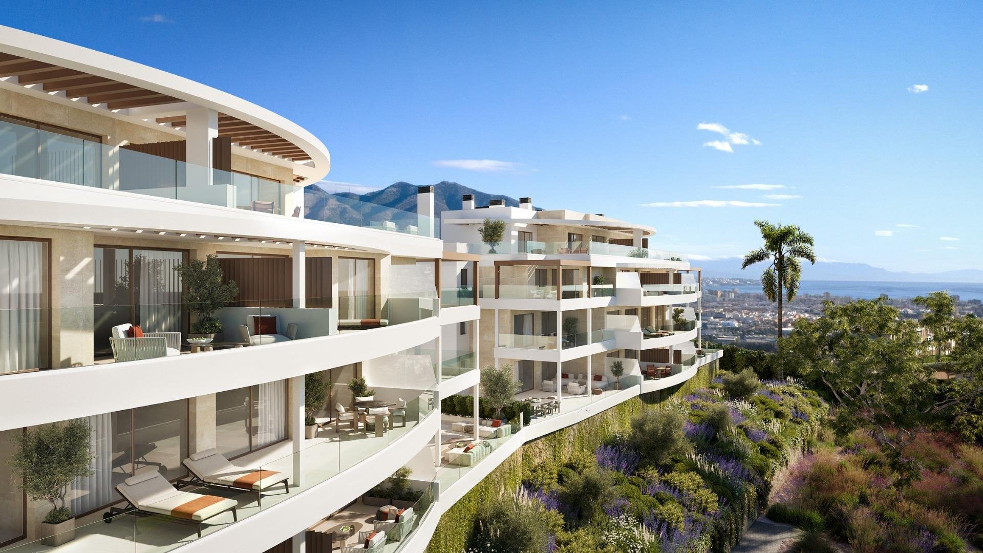 Takvåning i Mijas, Malaga, Spanien 3 sovrum, 127 kvm. Nr. 169746