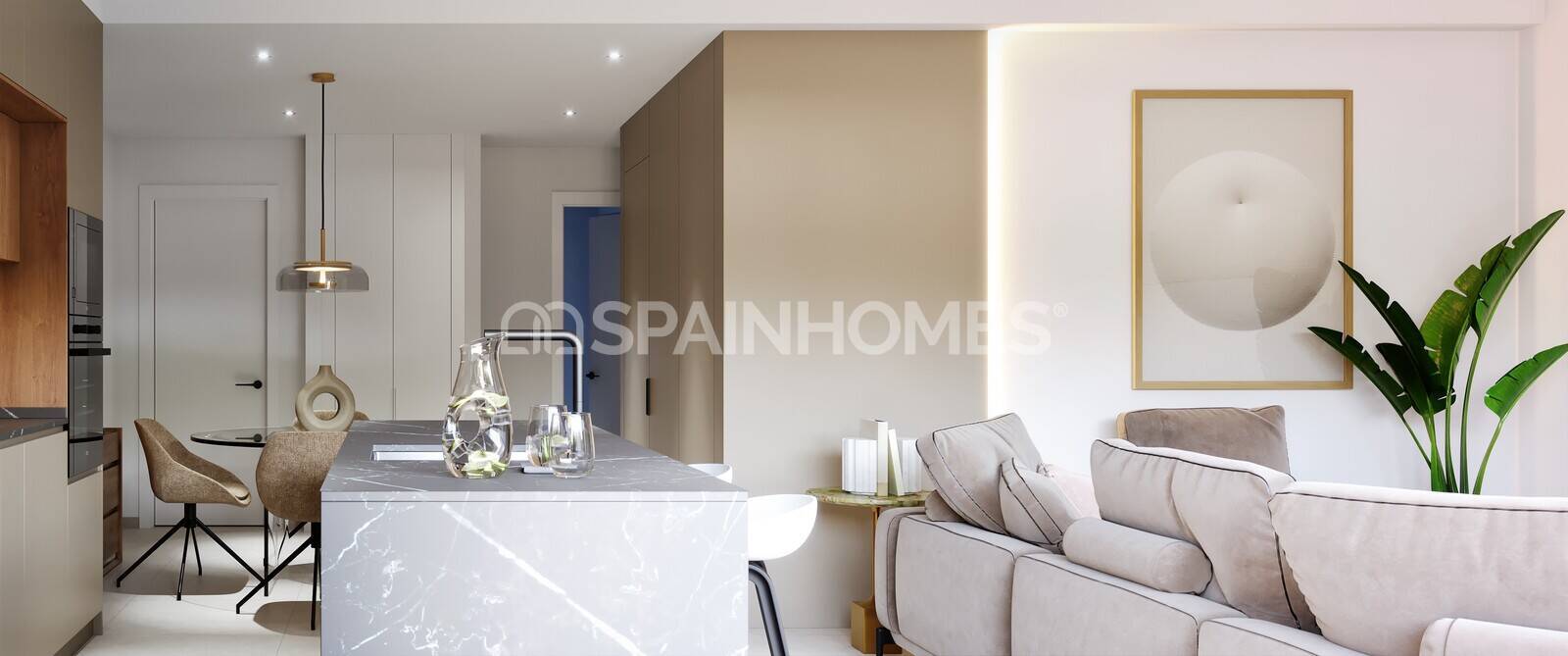 Penthouse in Pilar de la Horadada, Alicante, Spain 3 bedrooms, 97 sq.m. No. 196280
