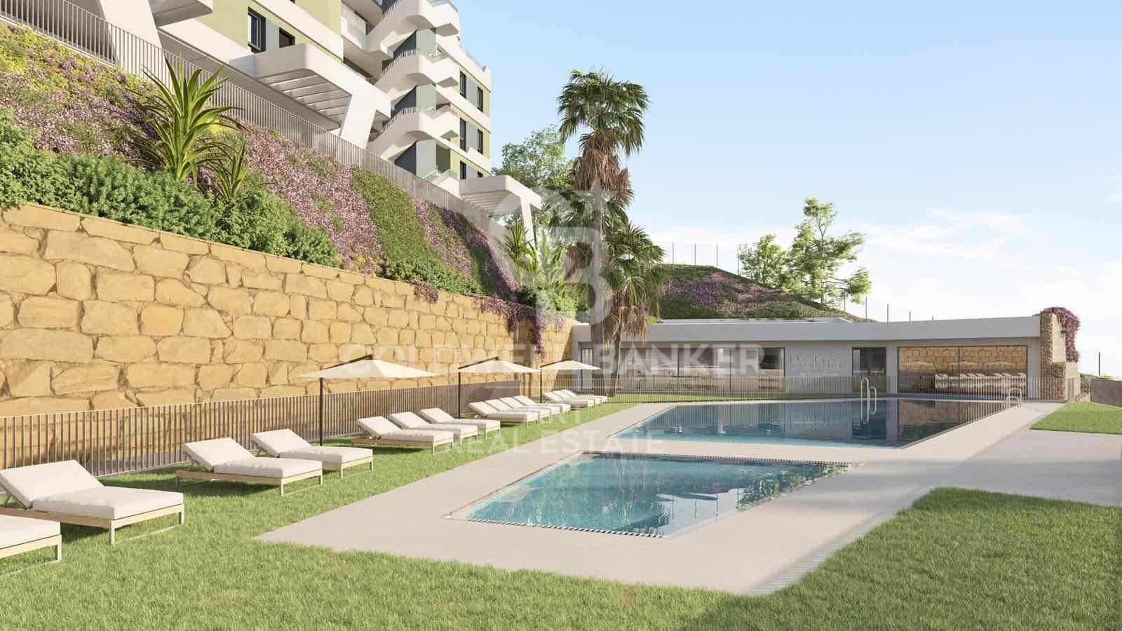 Lägenhet i Mijas, Malaga, Spanien 3 sovrum, 106 kvm. Nr. 159388