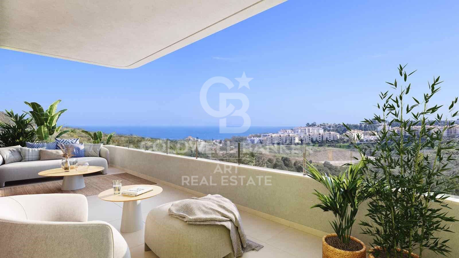 Lägenhet i Mijas, Malaga, Spanien 3 sovrum, 106 kvm. Nr. 159388