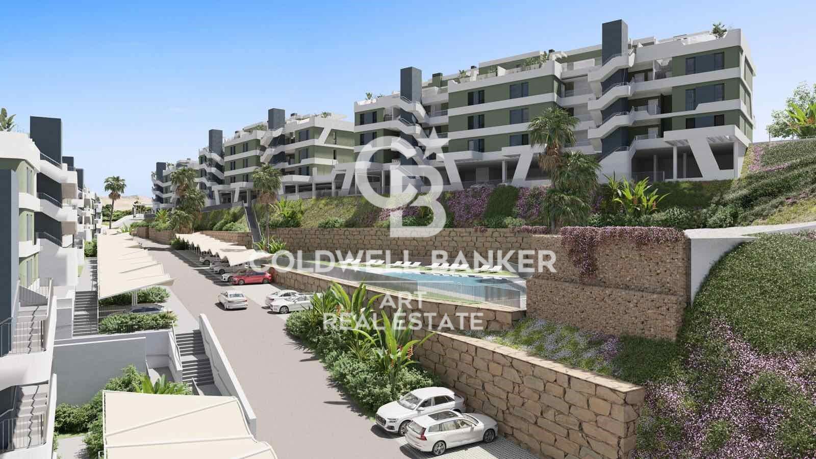 Lägenhet i Mijas, Malaga, Spanien 3 sovrum, 106 kvm. Nr. 159388
