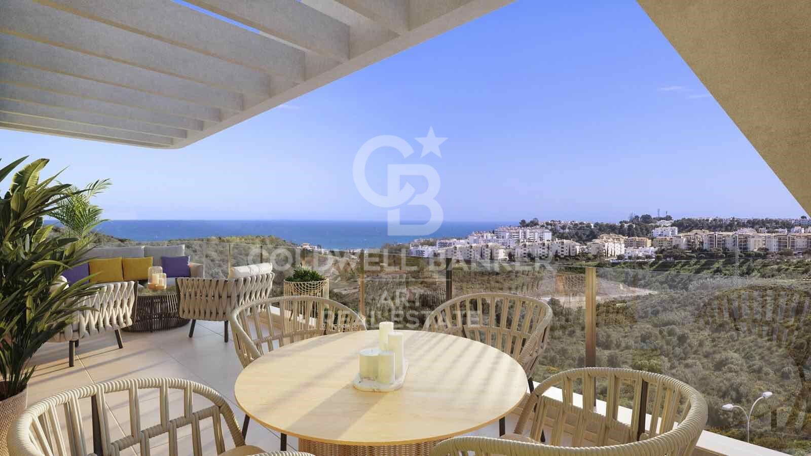 Apartment in Mijas, Malaga, Spain 2 bedrooms, 92 sq.m. No. 159384