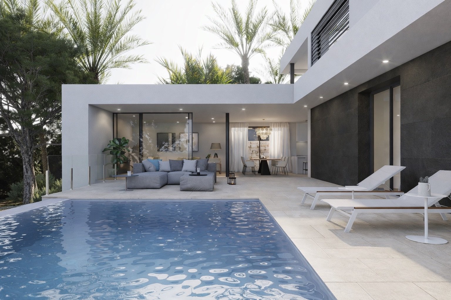 Villa i Benitachell, Alicante, Spanien 3 sovrum, 515 kvm. Nr. 163848