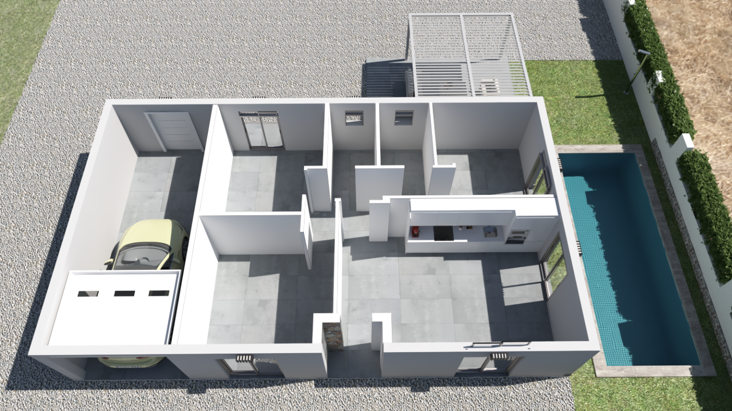 Villa i Los Alcazares, Murcia, Spanien 3 sovrum, 122 kvm. Nr. 79114