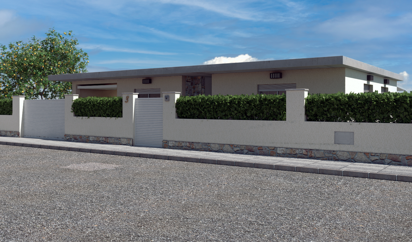 Villa i Los Alcazares, Murcia, Spanien 3 sovrum, 122 kvm. Nr. 79114