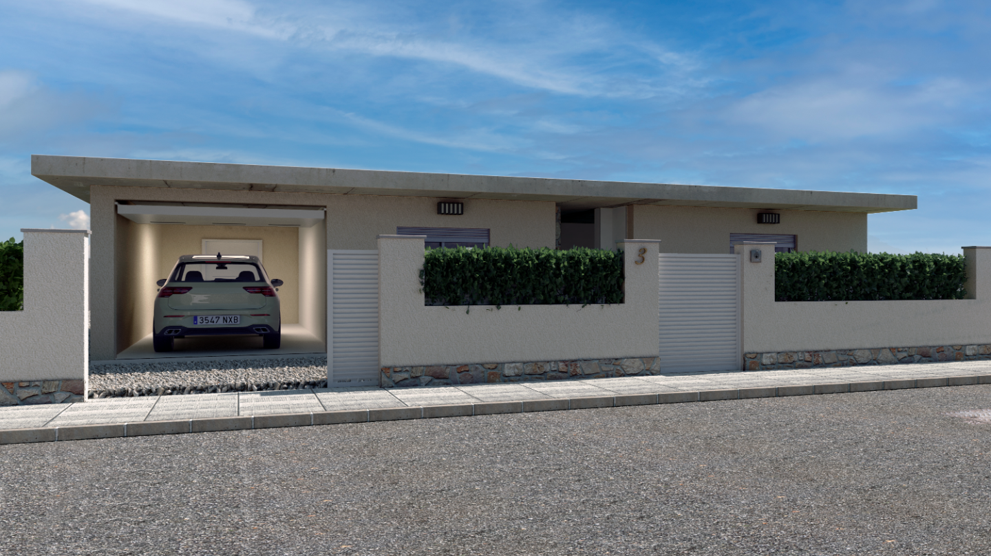 Villa i Los Alcazares, Murcia, Spanien 3 sovrum, 122 kvm. Nr. 79114