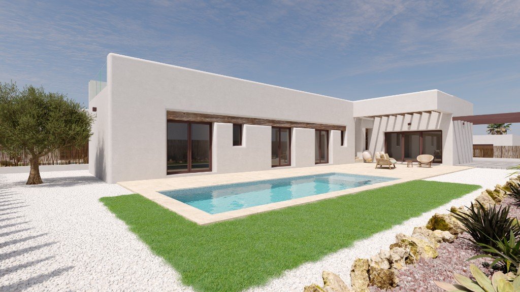 Villa à Algorfa, Alicante, Espagne 3 chambres, 128 m2 No. 145132