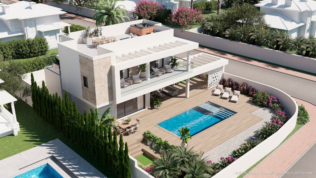 Huvila Ciudad Quesada, Alicante, Espanja 4 makuuhuonetta, 360 m2 No. 145131