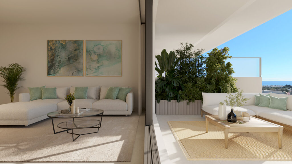 Apartament w Estepona, Malaga, Hiszpania 3 sypialnie, 100 mkw. nr 180422