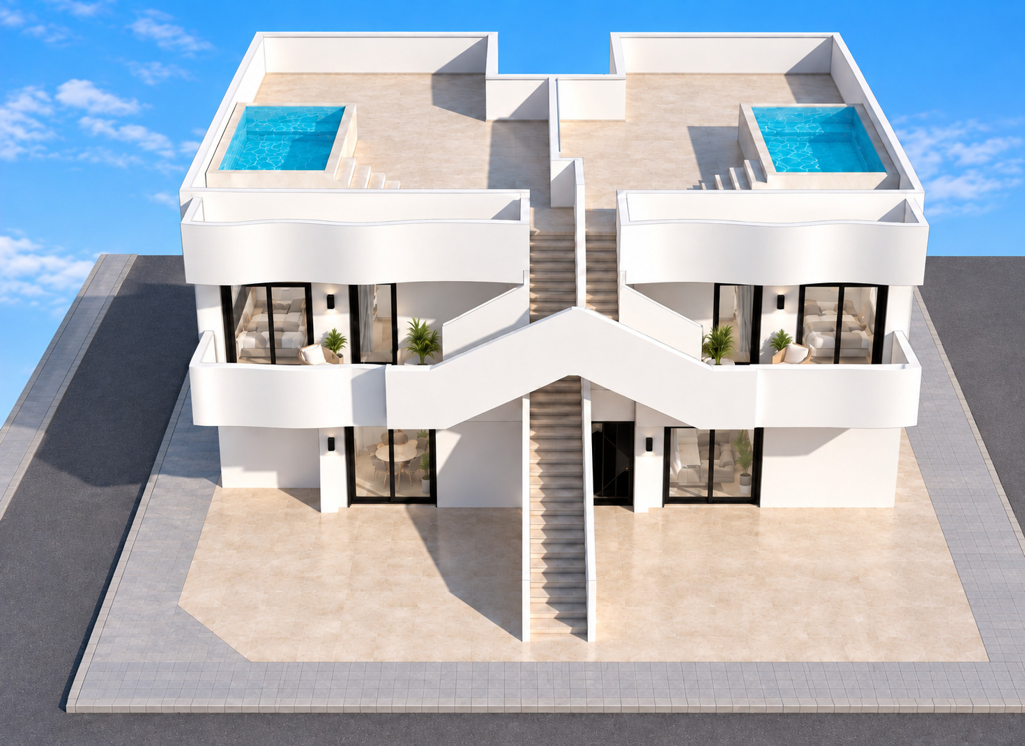 Bungalow w San Pedro del Pinatar, Murcia, Hiszpania 2 sypialnie, 60 mkw. nr 196730